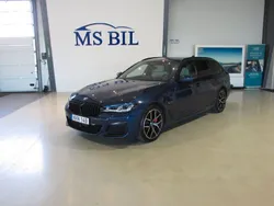 Blå Begagnad 2022 BMW 530e M Sport Kombi | 439 900 kr (Lite dyr)