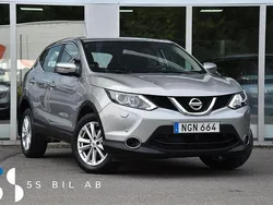 Silver Begagnad 2016 Nissan Qashqai SUV | 144 900 kr (Marknadspris)