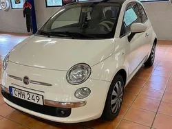 Vit Begagnad 2012 Fiat 500 Lounge Halvkombi | 62 000 kr (Marknadspris)