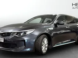 Grå (grey) Begagnad 2018 Kia Optima Hybrid 2 Sedan | 199 900 kr (Marknadspris)