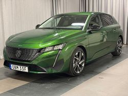 Grön Begagnad 2022 Peugeot 308 Allure Halvkombi | 219 800 kr (Marknadspris)