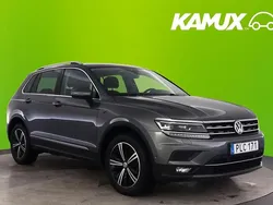 Silver/grå Begagnad 2018 VW Tiguan GT SUV | 266 800 kr (Marknadspris)