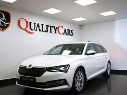 Vit Begagnad 2021 Skoda Superb Business Line Kombi | 239 900 kr (Bra pris)