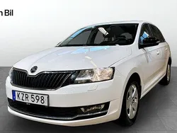 Vit Begagnad 2018 Skoda Rapid Comfort Halvkombi | 129 900 kr (Marknadspris)
