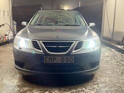 Grå Begagnad 2008 Saab 9-3 Linear Kombi | 39 900 kr (Marknadspris)