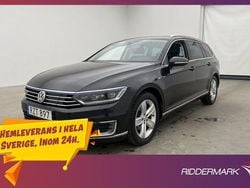 Svart Begagnad 2016 VW Passat GTE Kombi | 179 800 kr (Marknadspris)