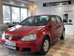 Röd Begagnad 2007 VW Golf VI Design Halvkombi | 54 900 kr (Lite dyr)