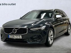 Grå Begagnad 2018 Volvo V90 R-Design Kombi | 289 900 kr (Marknadspris)