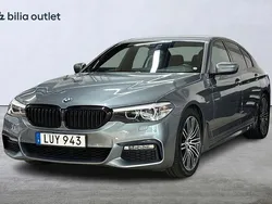 Blå Begagnad 2018 BMW 520 M Sport Sedan | 234 900 kr (Marknadspris)
