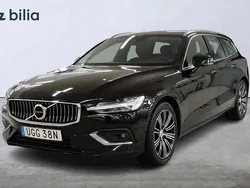 Svart Begagnad 2019 Volvo V60 Inscription Kombi | 269 000 kr (Marknadspris)