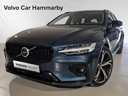 Blå Begagnad 2023 Volvo V60 Plus Kombi | 379 900 kr (Marknadspris)