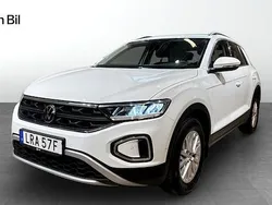 Vit Begagnad 2024 VW T-Roc Life SUV | 319 900 kr (Dyr)