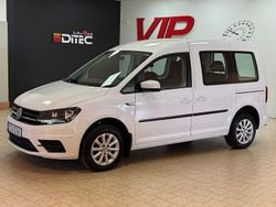 Vit Begagnad 2017 VW Caddy Life Minibuss | 168 800 kr (Lite dyr)