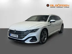Vit Begagnad 2021 VW Arteon R-line Kombi | 289 000 kr (Marknadspris)
