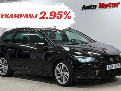 Svart Begagnad 2016 Seat Leon Kombi | 159 900 kr