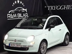 Grön Begagnad 2014 Fiat 500 S Halvkombi | 59 800 kr (Superpris)