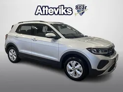 Silver Begagnad 2024 VW T-Cross Life SUV | 214 900 kr (Marknadspris)