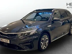 Grå (grey) Begagnad 2019 Kia Optima Hybrid 2 Sedan | 209 900 kr (Marknadspris)