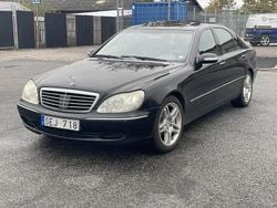 Svart Begagnad 2005 Mercedes S500L Sedan | 85 000 kr