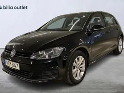 Svart Begagnad 2016 VW Golf VII S Halvkombi | 119 900 kr (Bra pris)