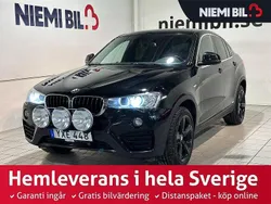 Svart Begagnad 2017 BMW X4 SUV | 259 900 kr (Marknadspris)