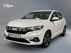 Vit Ny 2025 Dacia Sandero Expression Halvkombi | 222 900 kr (Marknadspris)
