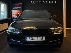 Svart Begagnad 2015 BMW 320 Sport Line Sedan | 154 900 kr (Marknadspris)