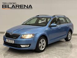 Blå Begagnad 2015 Skoda Octavia Ambition Kombi | 79 900 kr (Marknadspris)