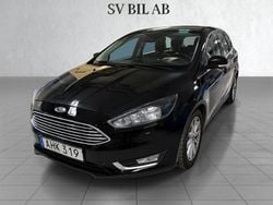 Svart Begagnad 2017 Ford Focus Titanium Kombi | 114 900 kr (Bra pris)