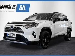 Vit Begagnad 2019 Toyota RAV4 Hybrid Style SUV | 224 900 kr (Bra pris)