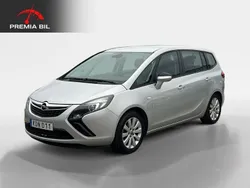Grå Begagnad 2015 Opel Zafira Tourer Enjoy Minibuss | 94 900 kr (Marknadspris)