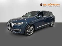 Blå Begagnad 2018 Audi Q7 S-Line SUV | 429 900 kr