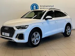 Vit Begagnad 2021 Audi Q5 Sportback S-Line SUV | 389 900 kr