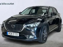 Svart Begagnad 2018 Mazda CX-3 SUV | 179 900 kr (Marknadspris)