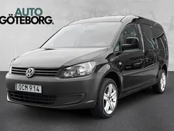Svart (svart metallic) Begagnad 2013 VW Caddy Maxi Minibuss | 109 900 kr