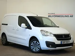 Vit Begagnad 2016 Peugeot Partner Minibuss | 114 900 kr (Marknadspris)