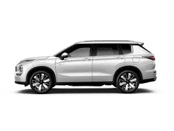 White diamond with black roof Ny 2025 Mitsubishi Outlander P-HEV Edition SUV | 620 800 kr