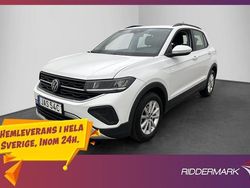 Vit Begagnad 2024 VW T-Cross Life SUV | 244 800 kr (Marknadspris)