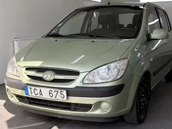 Ljusgrön Begagnad 2006 Hyundai Getz Halvkombi | 12 500 kr (Marknadspris)