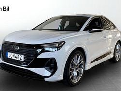 Vit Begagnad 2022 Audi Q4 Sportback e-tron S-Line SUV | 399 000 kr (Marknadspris)
