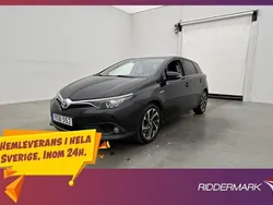 Svart Begagnad 2016 Toyota Auris Hybrid Active Halvkombi | 129 800 kr (Marknadspris)