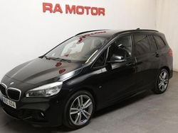 Svart Begagnad 2015 BMW 220 Gran Tourer M Sport Minibuss | 149 800 kr (Marknadspris)