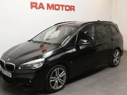 Svart Begagnad 2015 BMW 220 Gran Tourer M Sport Minibuss | 149 800 kr (Marknadspris)