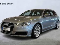 Grå Begagnad 2016 Audi A6 Kombi | 169 900 kr (Marknadspris)