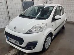 Vit Begagnad 2012 Peugeot 107 Halvkombi | 23 000 kr (Marknadspris)