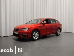 Röd (desire red metallic) Begagnad 2018 Seat Leon Kombi | 139 500 kr (Marknadspris)