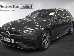 Grå Begagnad 2024 Mercedes C300e AMG Kombi | 539 000 kr (Lite dyr)