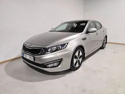 Grå Begagnad 2014 Kia Optima Hybrid Sedan | 159 500 kr (Marknadspris)