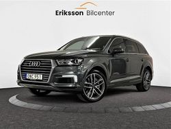 Grå Begagnad 2018 Audi Q7 S-Line SUV | 369 900 kr (Superpris)