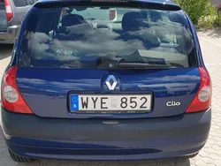 Blå Begagnad 2005 Renault Clio II Halvkombi | 18 500 kr (Marknadspris)
